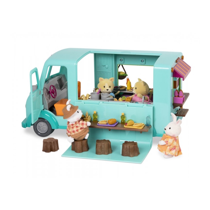 Li'l Woodzeez - Familia de elefantes FOOD TRUCK