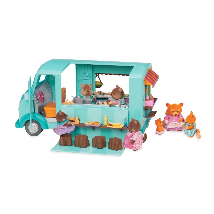 Li'l Woodzeez - Familia de elefantes FOOD TRUCK