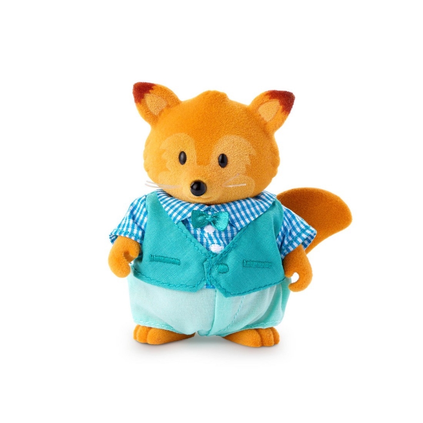 Li'l Woodzeez - Set de figuras TIPPYTAIL familia de zorros