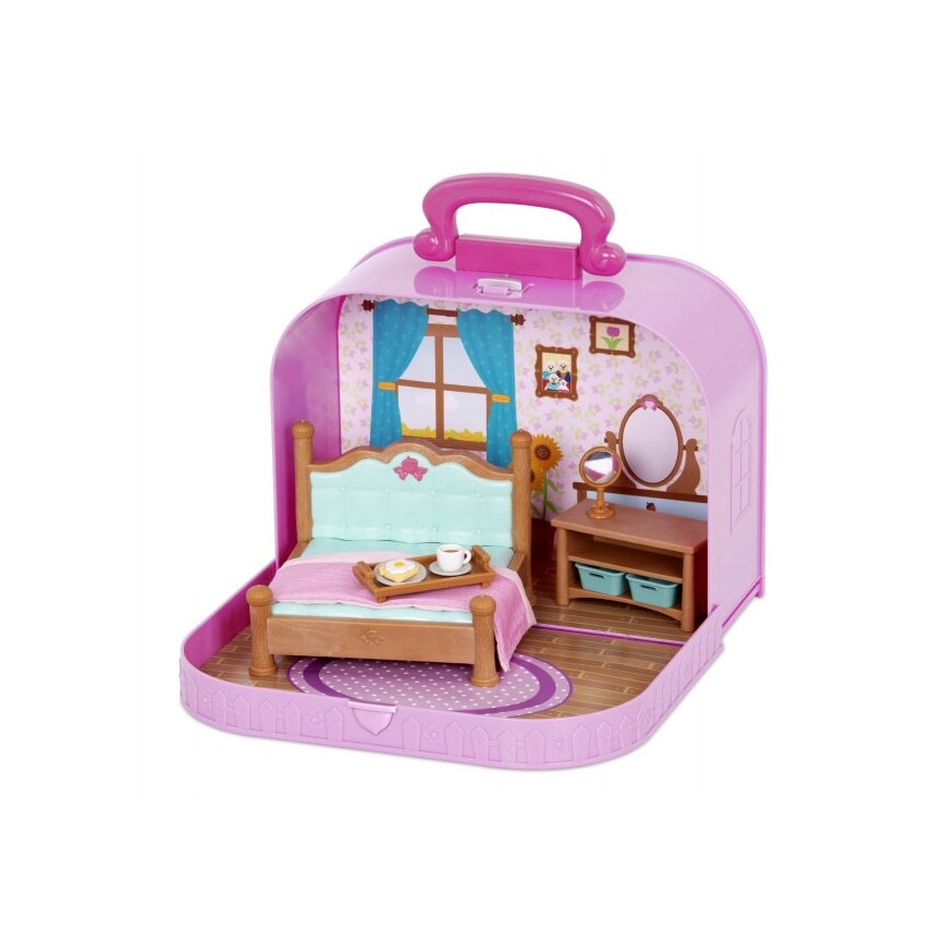 Li'l Woodzeez - Set de juegos maleta dormitorio