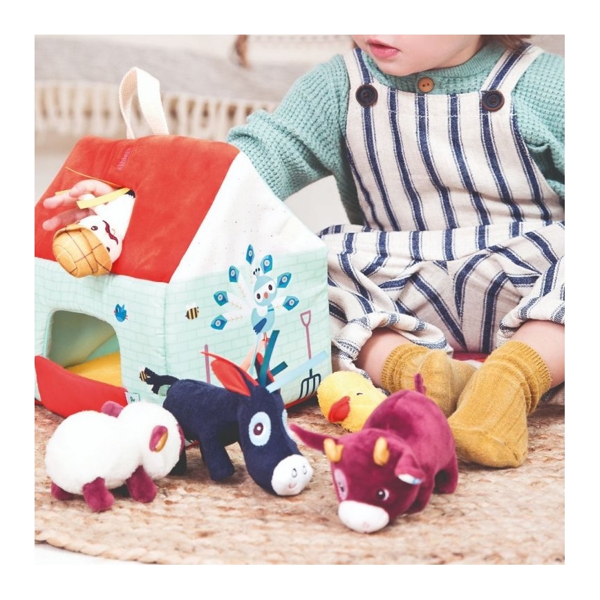 Lilliputiens - Juego de peluche Mi primera granja
