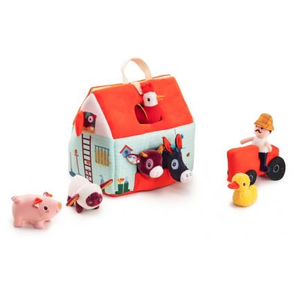 Lilliputiens - Juego de peluche Mi primera granja