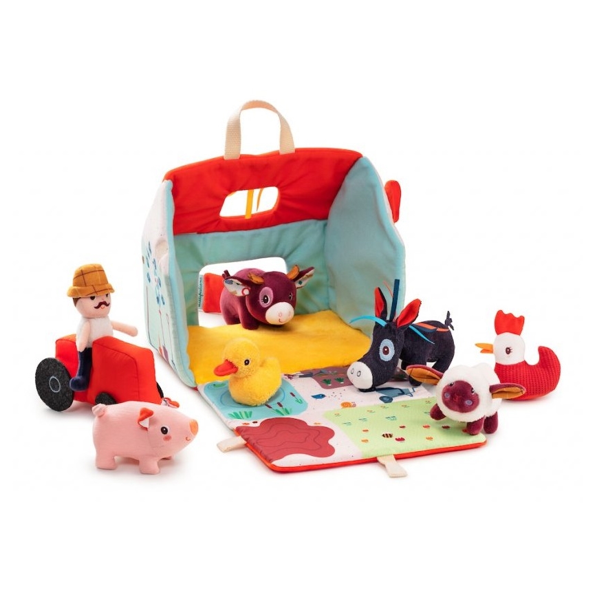 Lilliputiens - Juego de peluche Mi primera granja