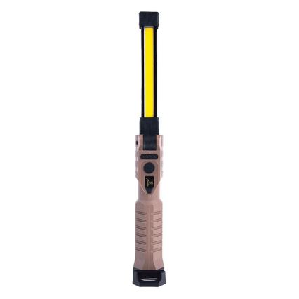 Linterna de trabajo LED regulable recargable con función de power bank LED/4W/5V IPX4 600 lúmenes 2000 mAh