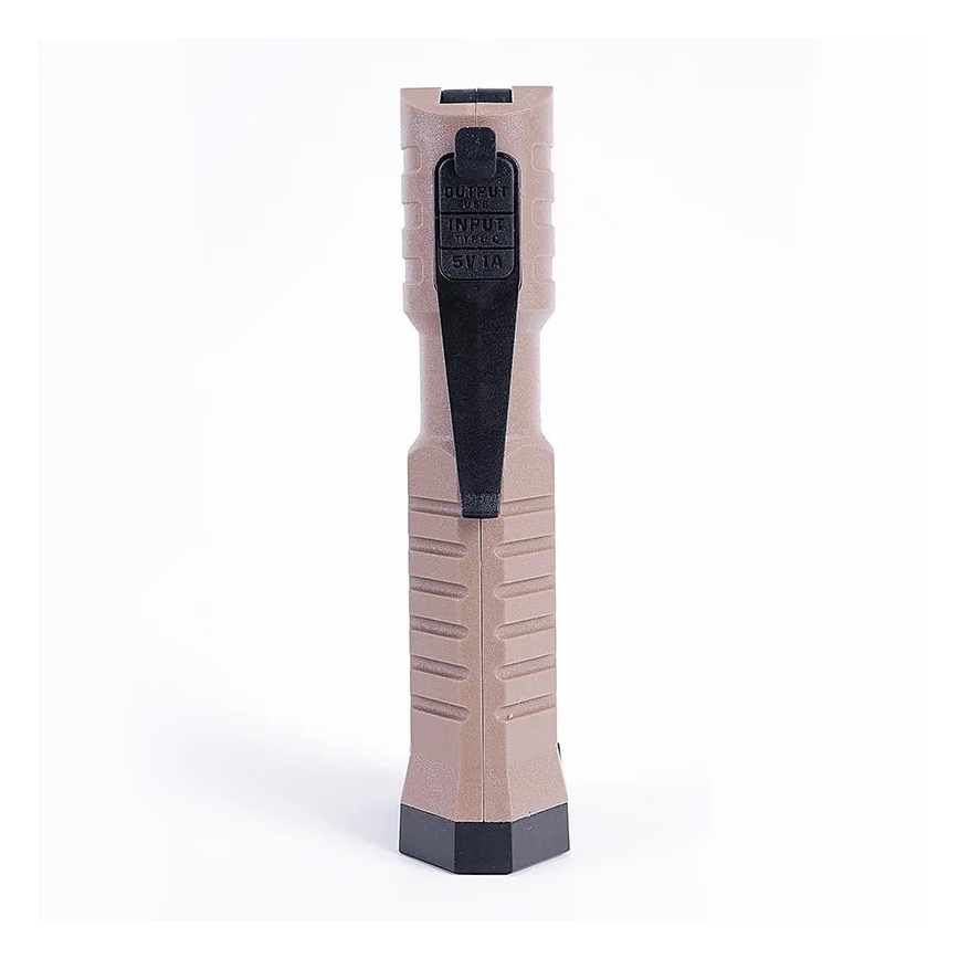 Linterna de trabajo LED regulable recargable con función de power bank LED/4W/5V IPX4 600 lúmenes 2000 mAh
