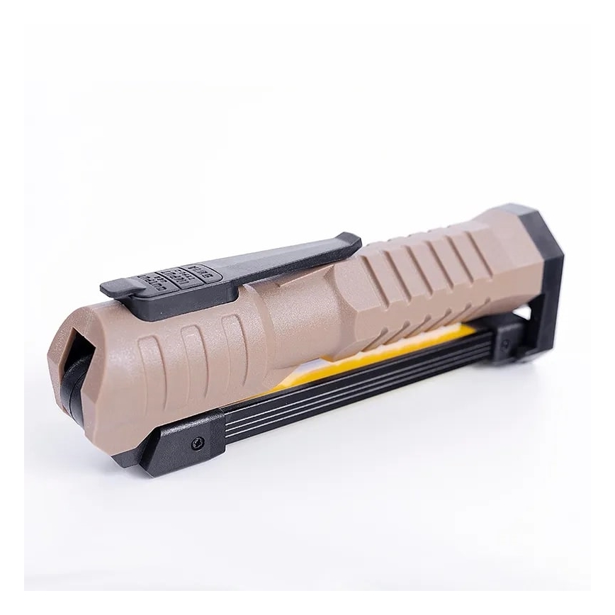 Linterna de trabajo LED regulable recargable con función de power bank LED/4W/5V IPX4 600 lúmenes 2000 mAh