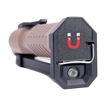 Linterna de trabajo LED regulable recargable con función de power bank LED/4W/5V IPX4 600 lúmenes 2000 mAh