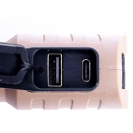 Linterna de trabajo LED regulable recargable con función de power bank LED/4W/5V IPX4 600 lúmenes 2000 mAh