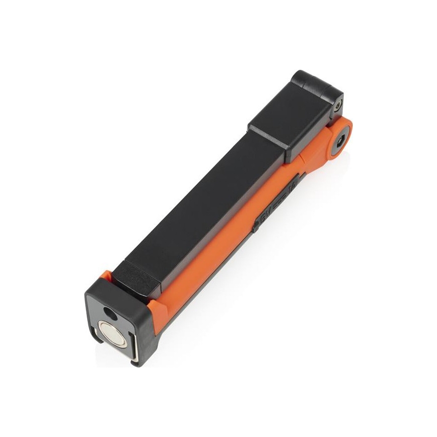 Linterna de trabajo LED recargable regulable LED/3W/5V 6500K 2000 mAh naranja/negro