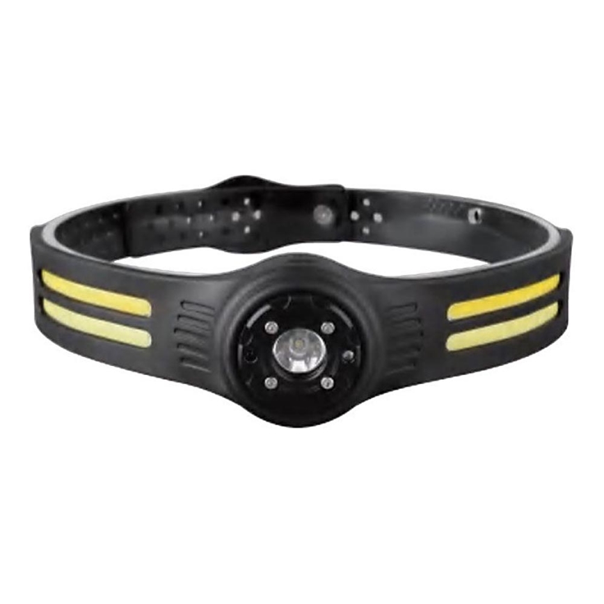 Linterna frontal LED recargable con luz roja USB LED/3W/5V IP43 470 lúmenes 5 h 650 mAh