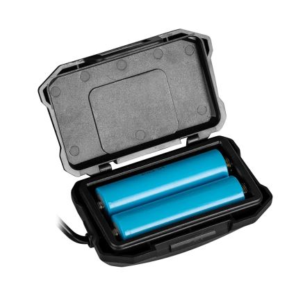 Linterna frontal recargable LED regulable con sensor, función de power bank y luz roja LED/10W/5V IP44 1200 lm 4000 mAh