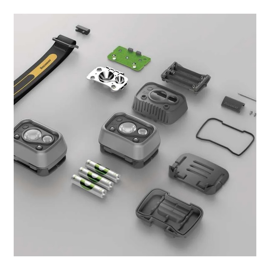 Linterna frontal LED regulable con sensor GP DISCOVERY CHW54 LED/3xAAA IPX5