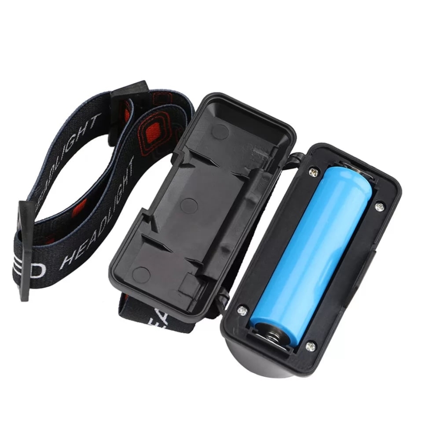 Linterna frontal recargable LED regulable 2xLED/5V IP44 210 lm 2000 mAh