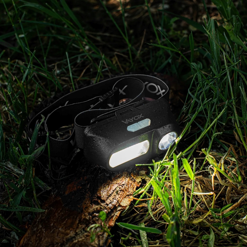 Linterna frontal recargable LED regulable 2xLED/5V IPX4 250 lm 2000 mAh