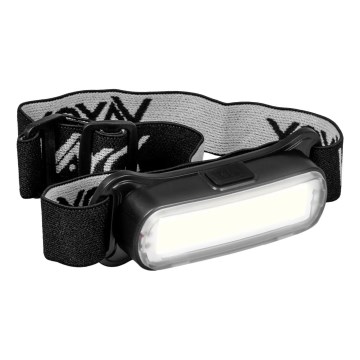 Linterna frontal recargable LED regulable LED/5V IPX4 300 lm 1200 mAh