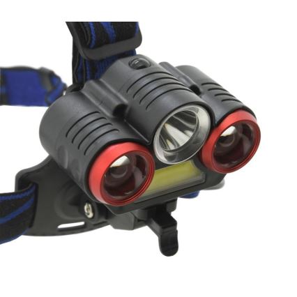 Linterna frontal recargable LED/USB 670 lm 3000 mAh