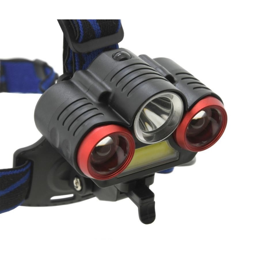 Linterna frontal recargable LED/USB 670 lm 3000 mAh