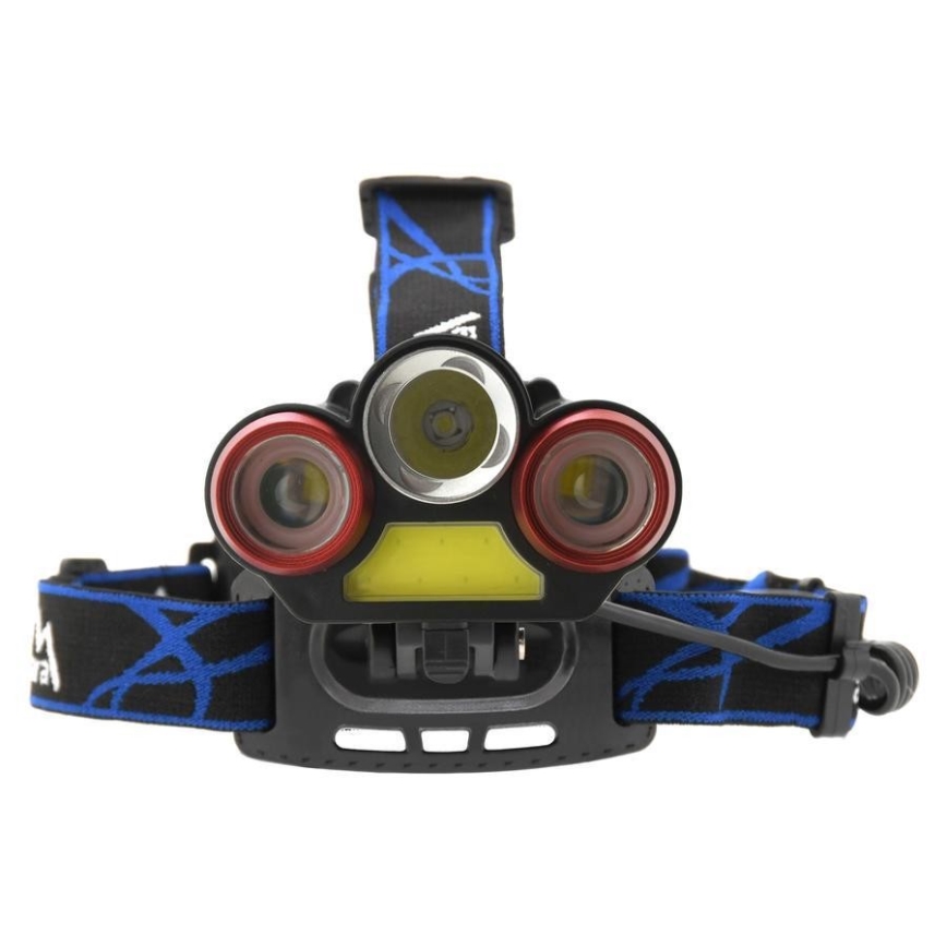Linterna frontal recargable LED/USB 670 lm 3000 mAh