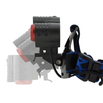 Linterna frontal recargable LED/USB 670 lm 3000 mAh
