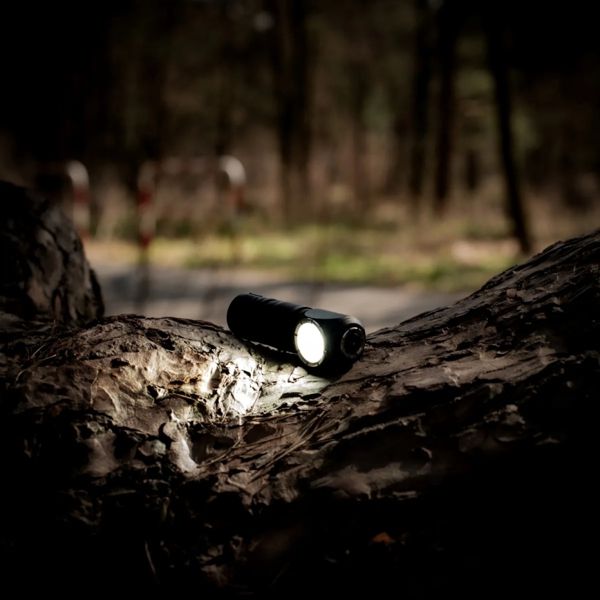 Linterna frontal recargable LED regulable 3 en 1 con luz roja LED/10W/5V IP66 500 lm 800 mAh