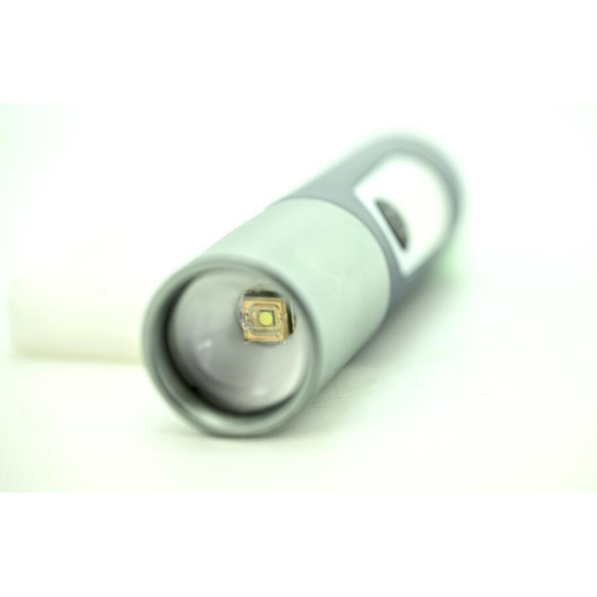 Linterna recargable LED LED/10W/3,7V 750 lm 10h 1500 mAh