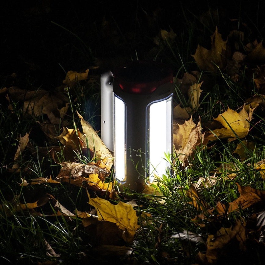 Linterna recargable LED regulable 2 en 1 con función de power bank LED/5W/230V 3500 mAh