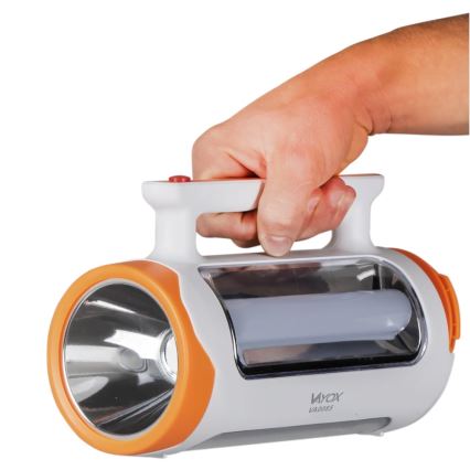 Linterna recargable LED regulable 2 en 1 con función de power bank LED/5W/230V 3500 mAh