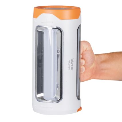 Linterna recargable LED regulable 2 en 1 con función de power bank LED/5W/230V 3500 mAh