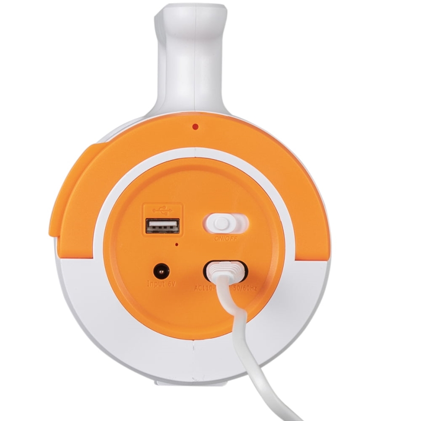 Linterna recargable LED regulable 2 en 1 con función de power bank LED/5W/230V 3500 mAh