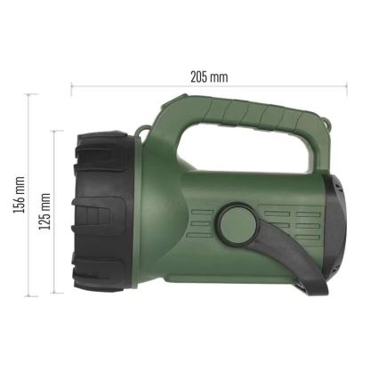 Linterna recargable LED LED/3,7V IP43 700 lm 3600mAh