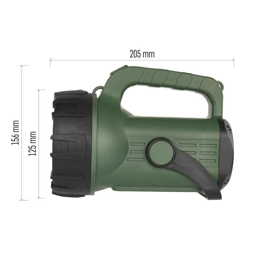 Linterna recargable LED LED/3,7V IP43 700 lm 3600mAh
