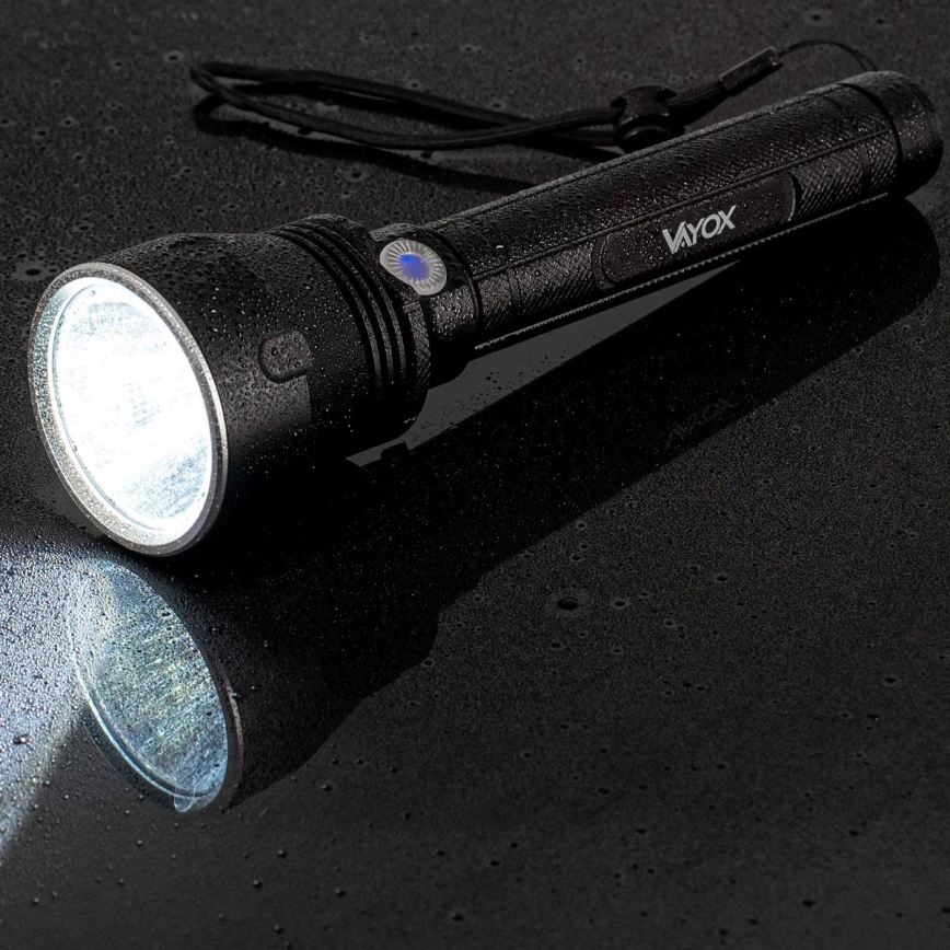 Linterna LED recargable y regulable LED/20W/5V IPX5 1570 brillante 8400 mAh