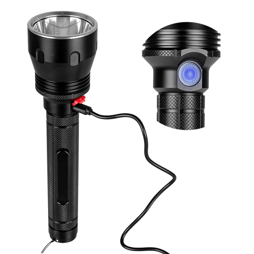 Linterna LED recargable y regulable LED/20W/5V IPX5 1570 brillante 8400 mAh