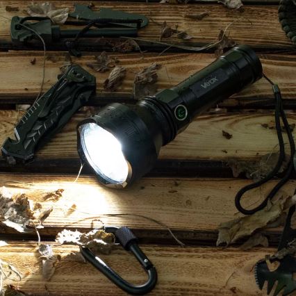 Linterna LED recargable y regulable LED/20W/5V IPX5 1900 brillante 5000 mAh