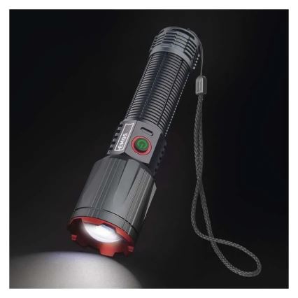 Linterna metálica LED recargable LED/5V 3000 brillante 5000 mAh IP43