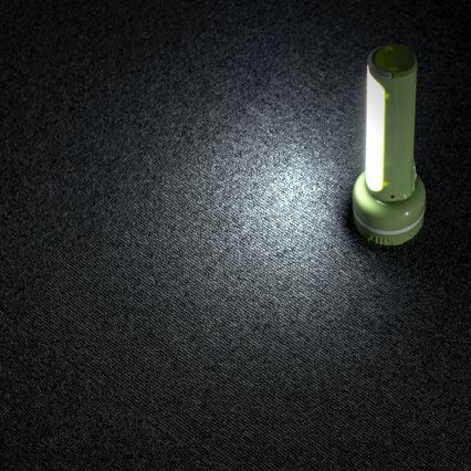 Linterna recargable LED LED/1W/230V 330 lm 1000 mAh