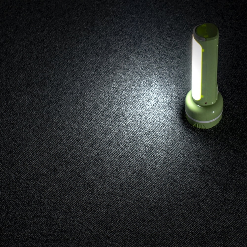 Linterna recargable LED LED/1W/230V 330 lm 1000 mAh