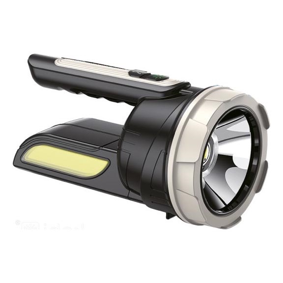 Linterna recargable LED 2xLED/3W/5V 210 lm 1200 mAh negra