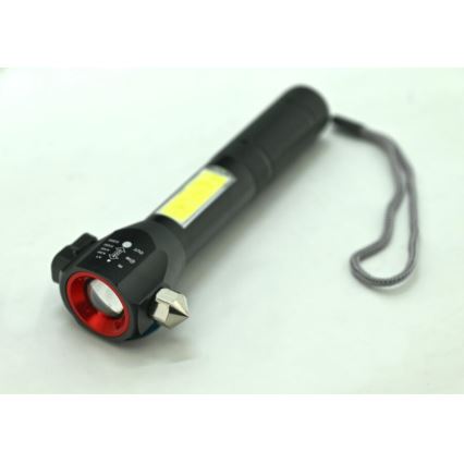 Linterna recargable LED/3W/5V 200 lm 1200 mAh