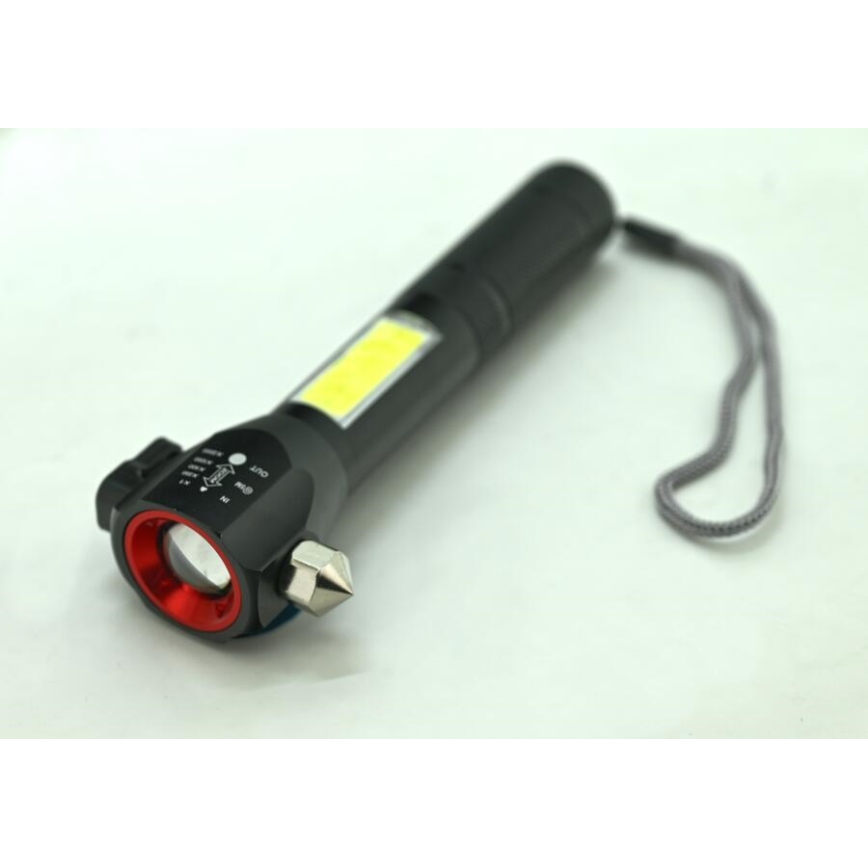 Linterna recargable LED/3W/5V 200 lm 1200 mAh