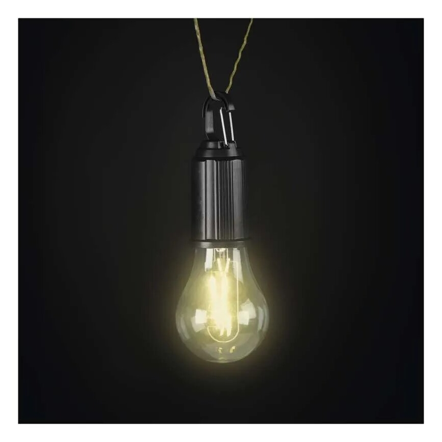 Linterna recargable LED con puerto USB, IP44, 90 lm, 400 mAh