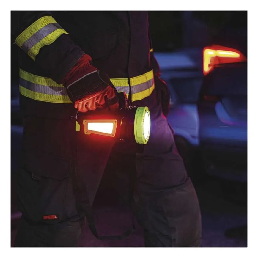 Linterna recargable LED LED/3,7V IP44 850 lm 8000mAh