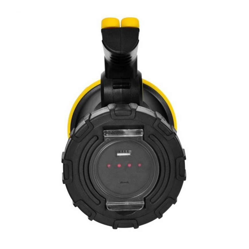 Linterna recargable LED LED/5W/4000mAh + LED/3W