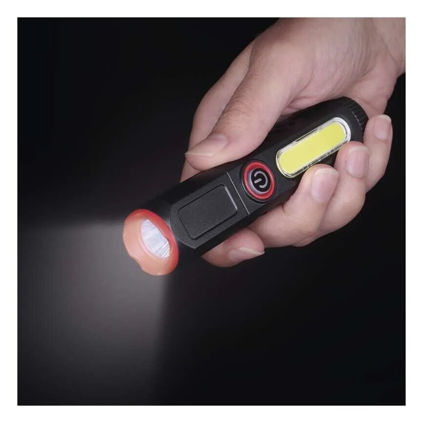 Linterna recargable LED LED/USB/3,7V 120 lm 400 mAh