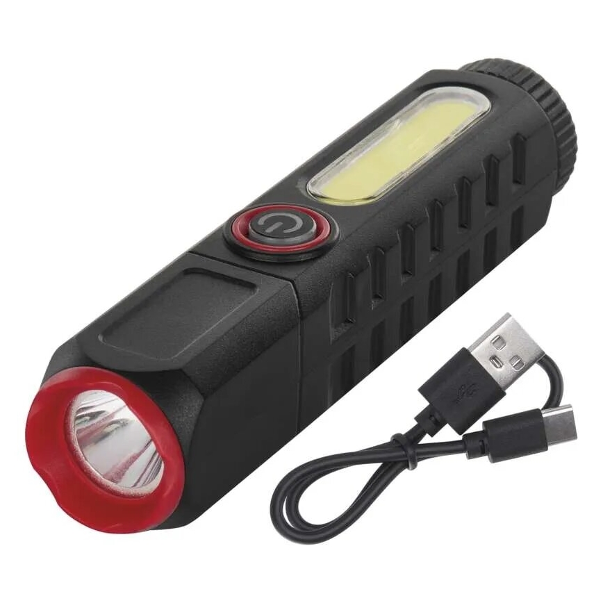 Linterna recargable LED LED/USB/3,7V 120 lm 400 mAh