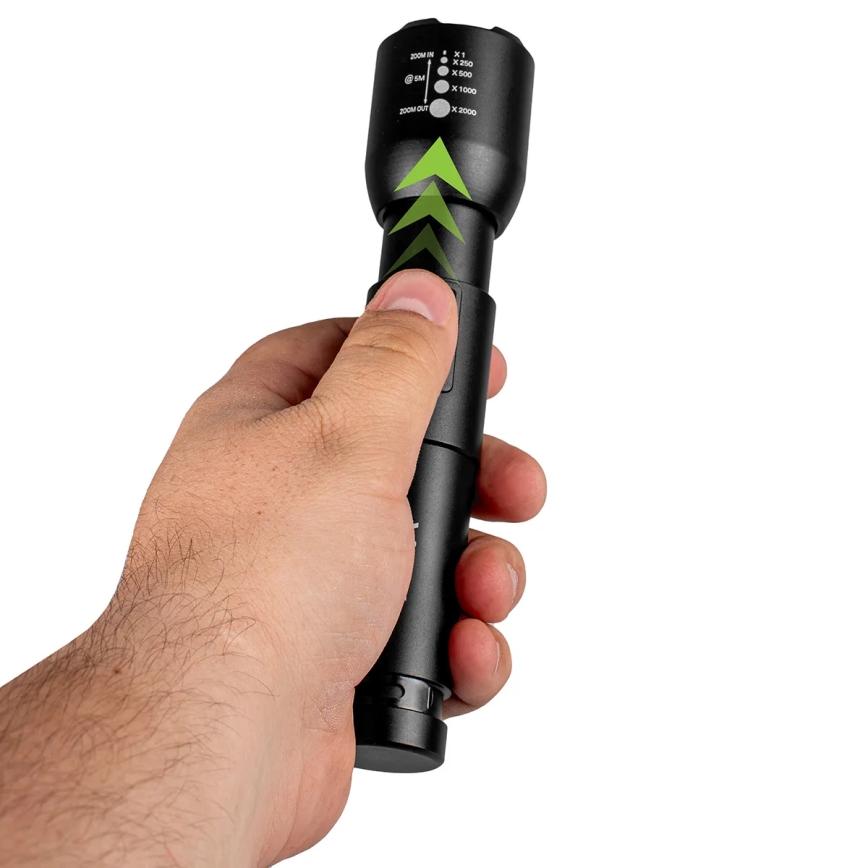 Linterna recargable LED regulable LED/20W/5V IPX4 800 lm 2000 mAh