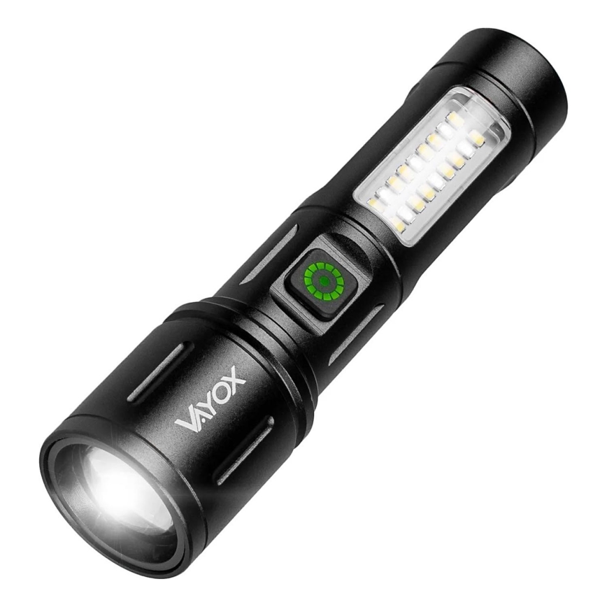 Linterna recargable LED regulable con luz roja LED/5W/5V IPX4 260 lm 2000 mAh