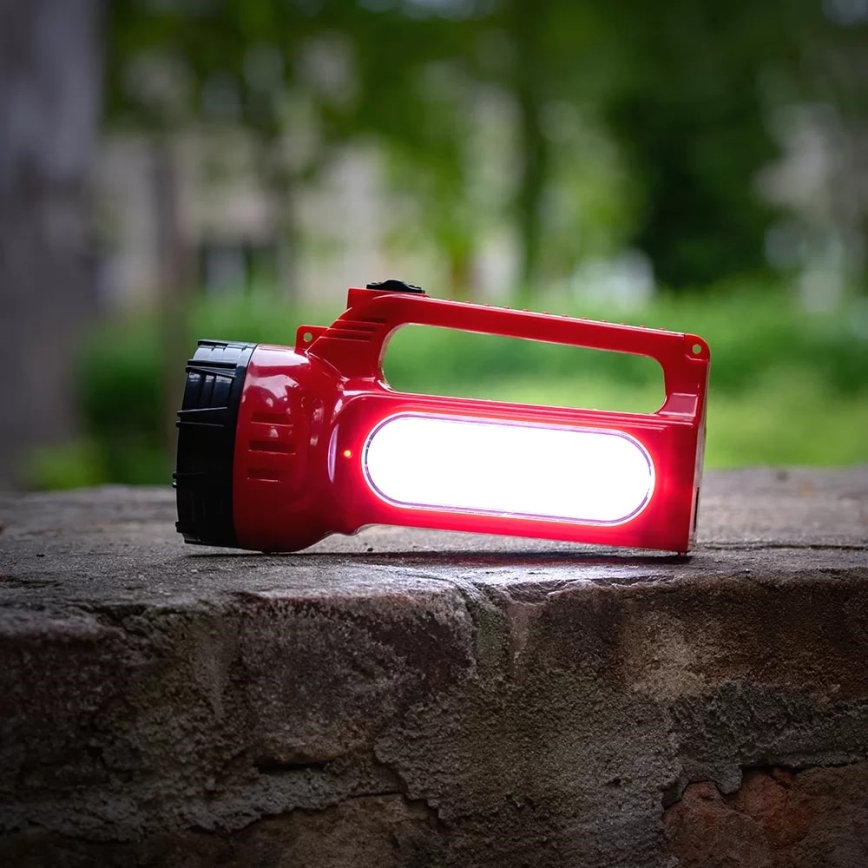 Linterna solar recargable LED LED/7W/230V 400 brillante 3200 mAh
