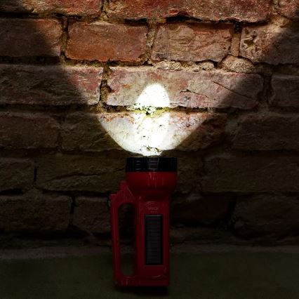 Linterna solar recargable LED LED/7W/230V 400 brillante 3200 mAh
