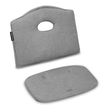 Lionelo - Acolchado para trona infantil FLORIS CUSHION Gris Piedra